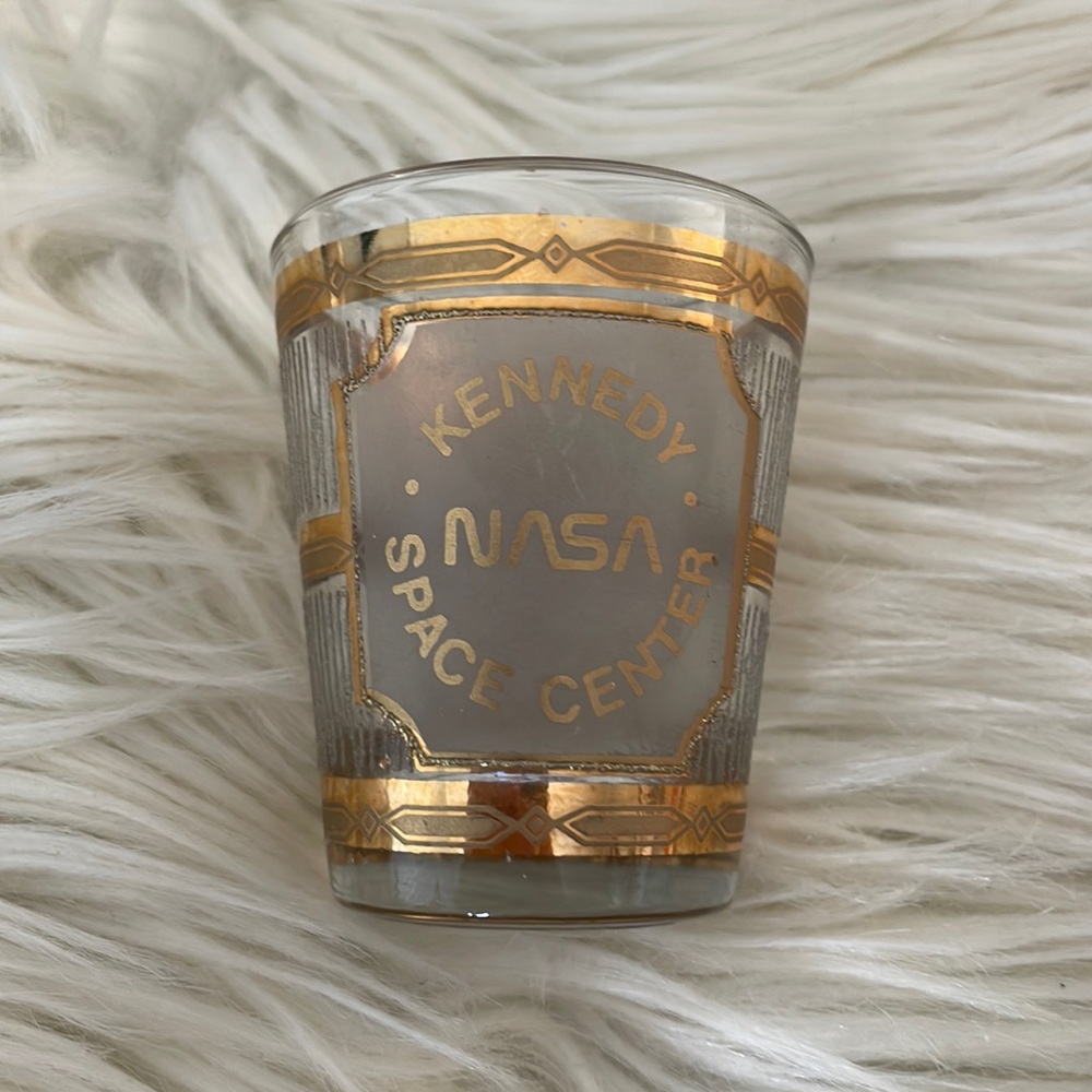 Nasa international space station shot glass bar alcohol glass collection shooter